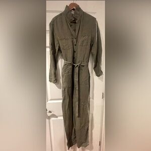 C&C California Olive Green Jumpsuit.